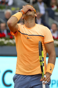 Tennis Match Rafael Nadal vs Joao Sousa in Madrid