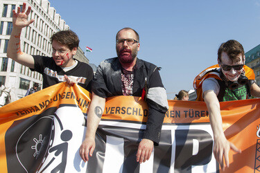 Zombie-Walk der Piratenpartei, Berlin