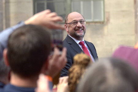 Wahlkampfveranstaltung mit Martin Schulz in Nürnberg