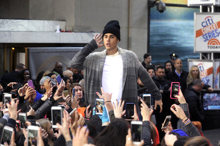 Justin Bieber in der NBC-Show 'Today' in New York