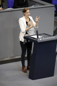 26. Sitzung des Deutschen Bundestages in Berlin