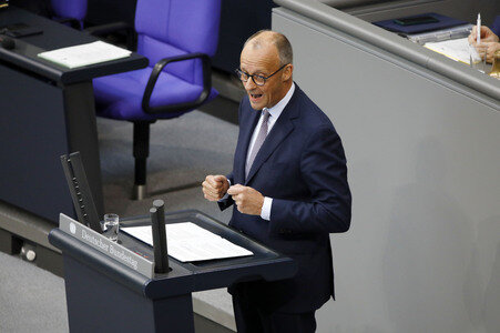 27. Sitzung des Deutschen Bundestages in Berlin