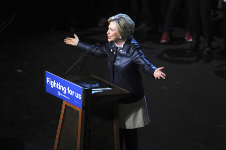 Hillary Clinton in New York