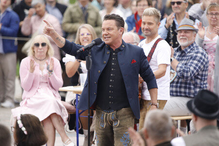 TV-Show 'ZDF-Fernsehgarten' in Mainz