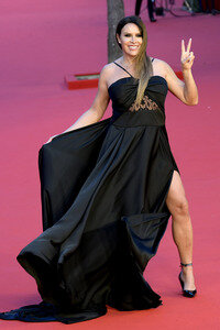 Karla Sofia Gascón auf dem internationalen Filmfestival Rom 2025