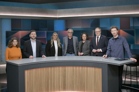 Talkshow 'hart aber fair' in Berlin