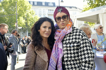 Offizielle Einweihung des Harald-Juhnke-Platzes in Berlin