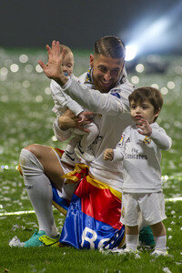 Real Madrid UEFA Champions League Siegesfeierin Madrid