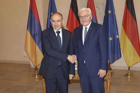 Empfang des Ministerpräsidenten der Republik Armenien in Berlin