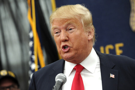 Rede von Donald Trump in New York