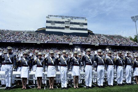 Militärakademie Graduierung 2018 in West Point