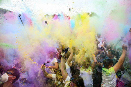 Holi Festival of Colours in Dresden