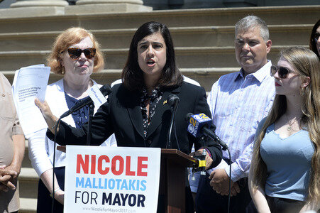 Wahlkampfrede von Nicole Malliotakis in New York