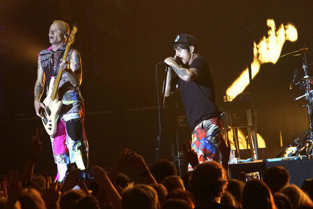 Konzert der Red Hot Chili Peppers in Berlin