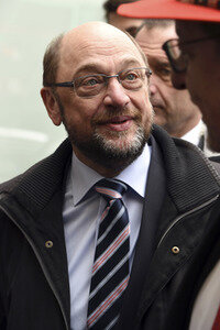 SPD-Kanzlerkandidat Martin Schulz in Darmstadt