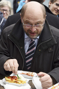SPD-Kanzlerkandidat Martin Schulz in Darmstadt