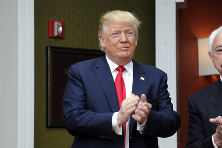 Rede von Donald Trump in New York