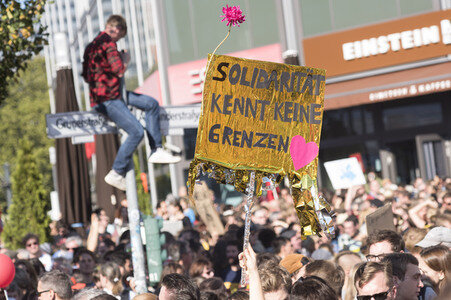 Demonstration 'Unteilbar' in Berlin