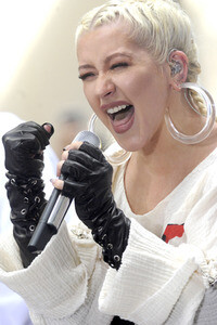 Konzert von Christina Aguilera in New York