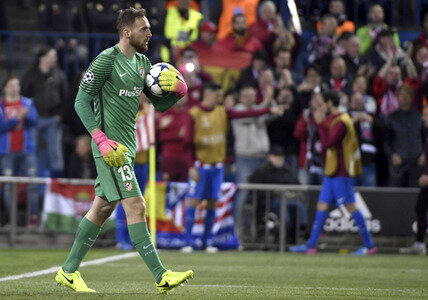 UEFA Champions League Match Atlético Madrid vs. Bayer 04 Leverkusen in Madrid