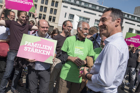 Wahlkampfauftakt von Bündnis 90 / Die Grünen