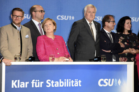 Wahlkampfveranstaltung der CSU in München