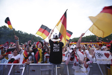 WM-Fanmeile beim Finalspiel Deutschland gegen Argentinien, Berlin