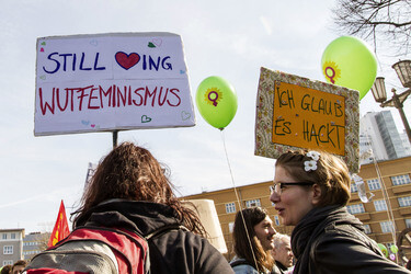Weltfrauentag Demo, Berlin