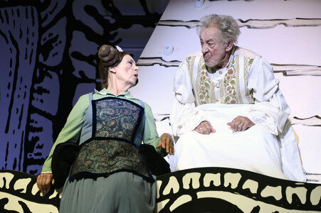 Theaterprobe 'Der eingebildet Kranke' in Berlin