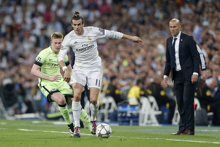 Champions League Match Real Madrid vs Manchester City in Madrid