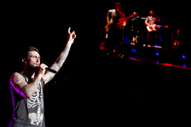 Konzert von Maroon 5 in Madrid
