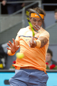 Tennis Match Rafael Nadal vs Joao Sousa in Madrid