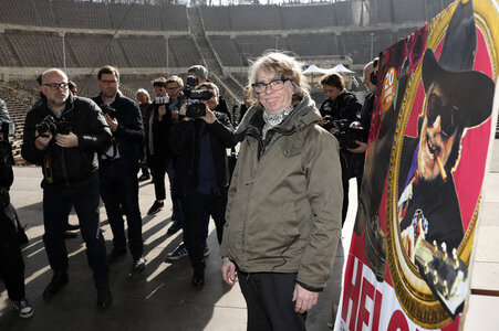 Fototermin mit Helge Schneider in Berlin