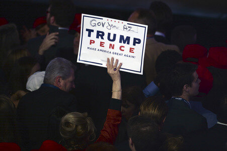 Trump Wahlsiegparty in New York