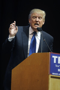 Wahlkampfrede von Donald Trump in Manchester