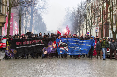 'Cottbus nazifrei' Demonstration, Cottbus