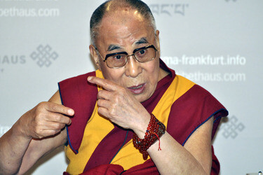 Dalai Lama Pressekonferenz , Frankfurt