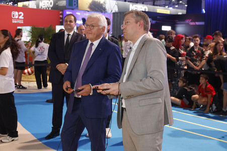 Der Bundespräsident auf der Gamescom 2026 in Köln