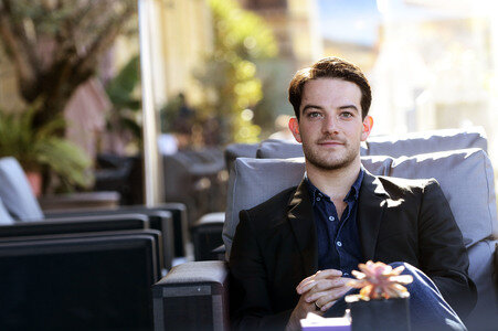 Kevin Guthrie Photoshooting, San Sebastian Film Festival 2015