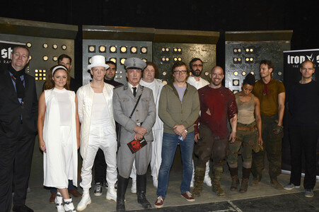 Dreharbeiten zu 'Iron Sky: The Coming Race' in Lint