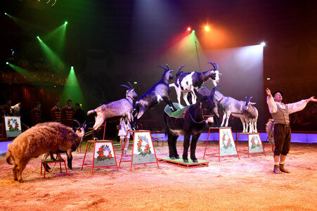 Premiere der 2. Winterspielzeit 2018 des Circus Krone in München