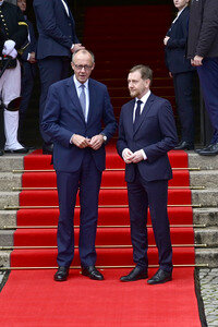 Antrittsbesuch von Bundeskanzler Friedrich Merz im Freistaat Sachsen in Dresden
