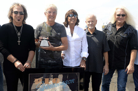 RIAA Diamond Award Verleihung an REO Speedwagon in New York