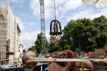 Deutsche Staatsoper Richtfest in Berlin
