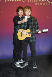 Ed Sheeran enthüllt seine Wachsfigur bei Madame Tussauds New York