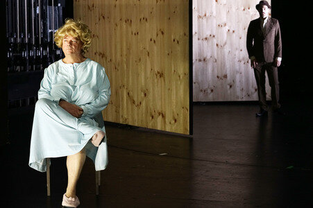 Theaterprobe 'Die stillen Trabanten' in Berlin