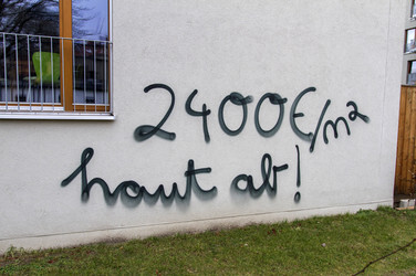 Demo gegen die Zwangsräumung der Beermannstraße sowie den Ausbau der A100, Berlin
