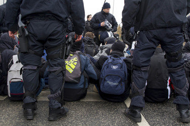 'Cottbus nazifrei' Demonstration, Cottbus