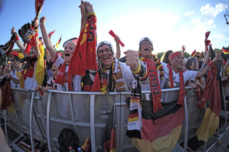 UEFA-Fußball-Europameisterschaft 2016 Spiel Deutschland gegen die Slowakei