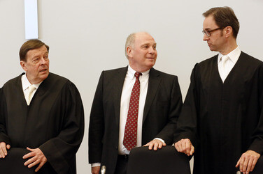 3. Prozesstag im Steuer-Prozess gegen Uli Hoeneß, München